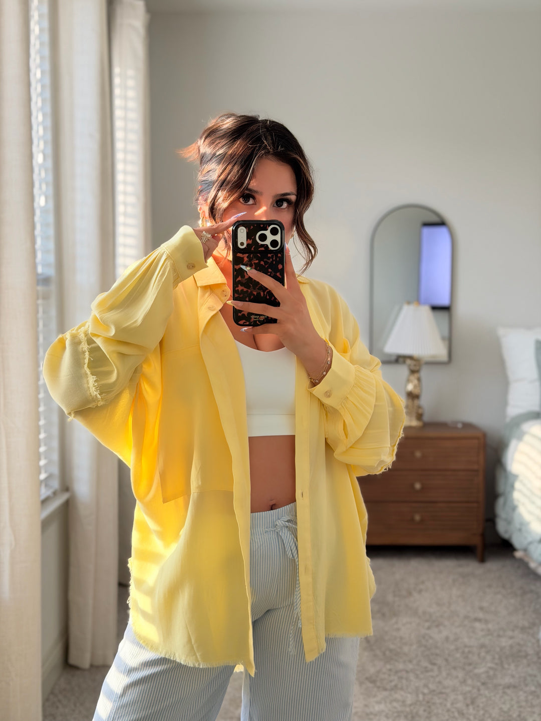 Sunwashed Button Down