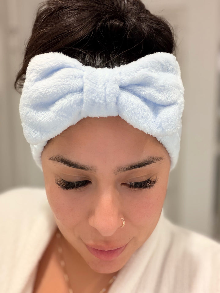 Soft Blue Spa Headband