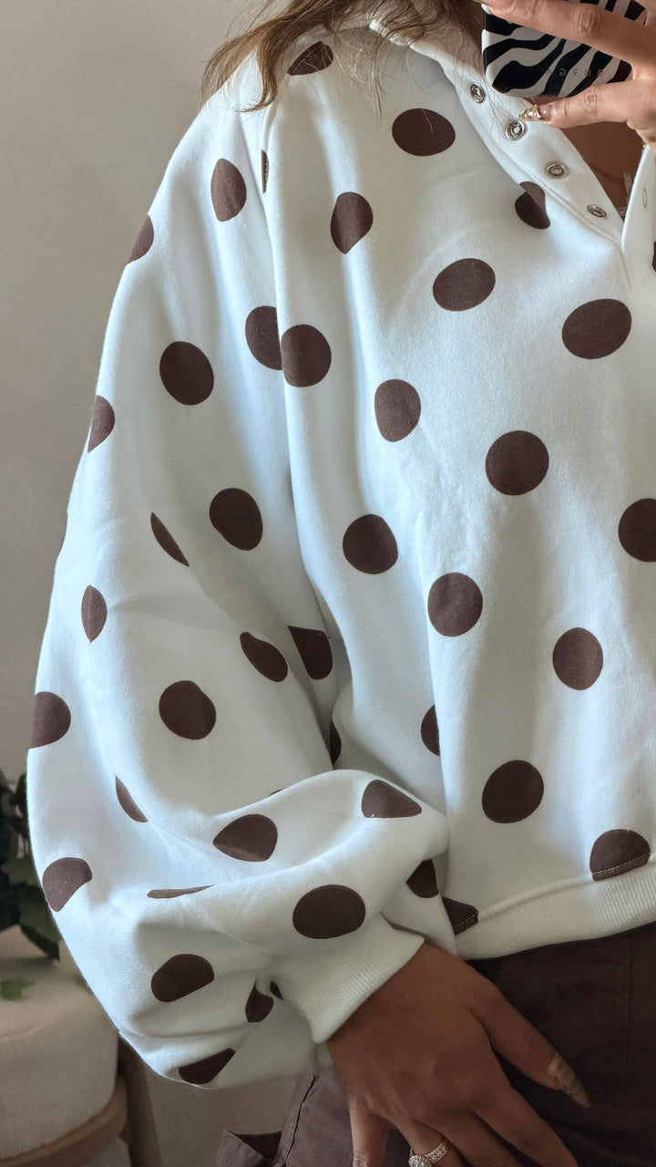 Cowgirl Dots Pullover