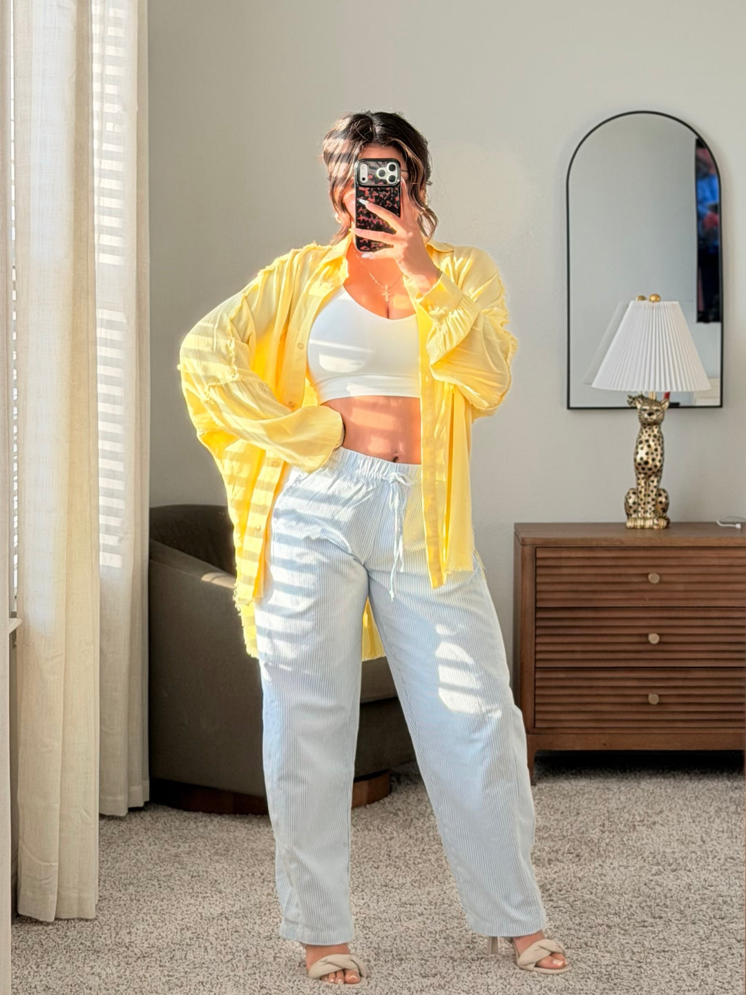 Sunwashed Button Down