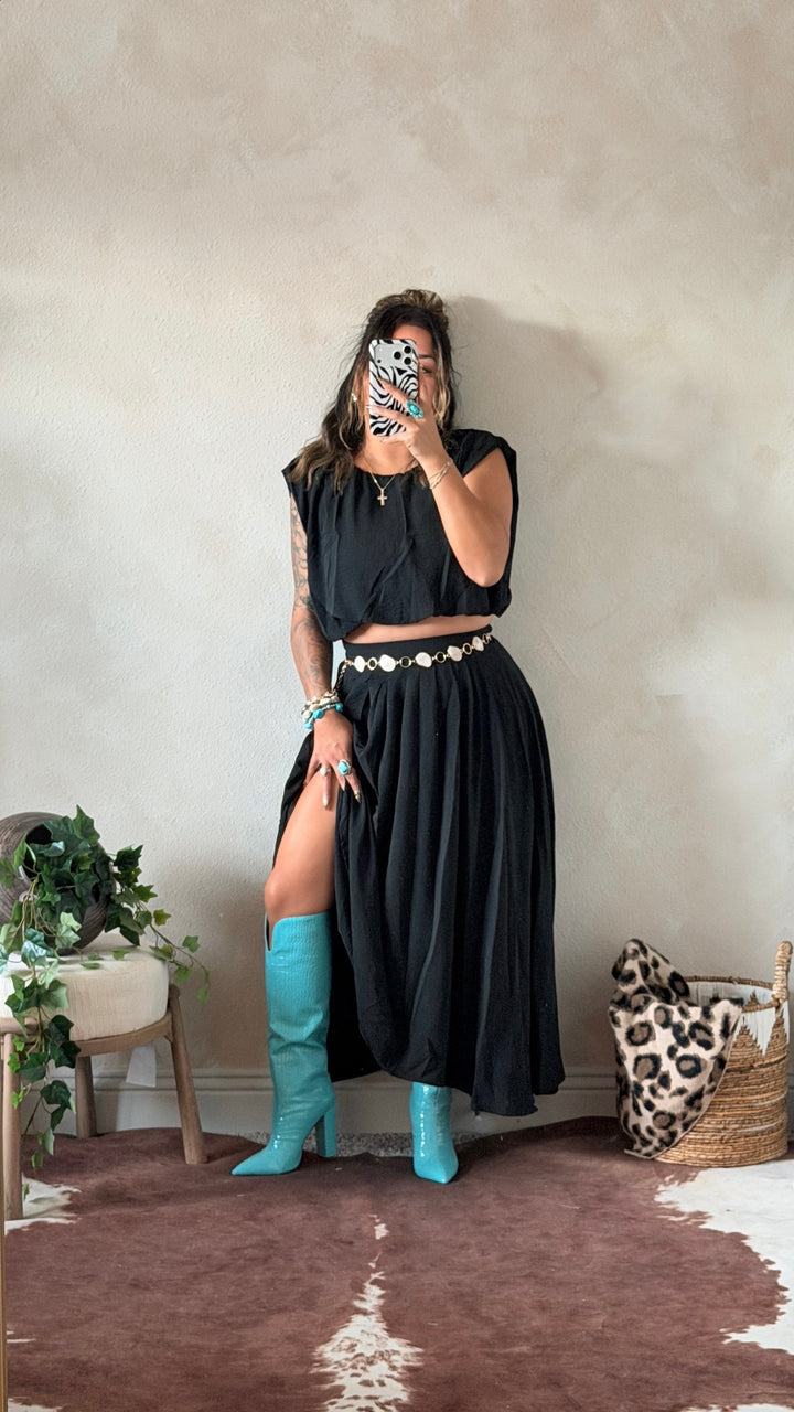 Western Affair Set - Black