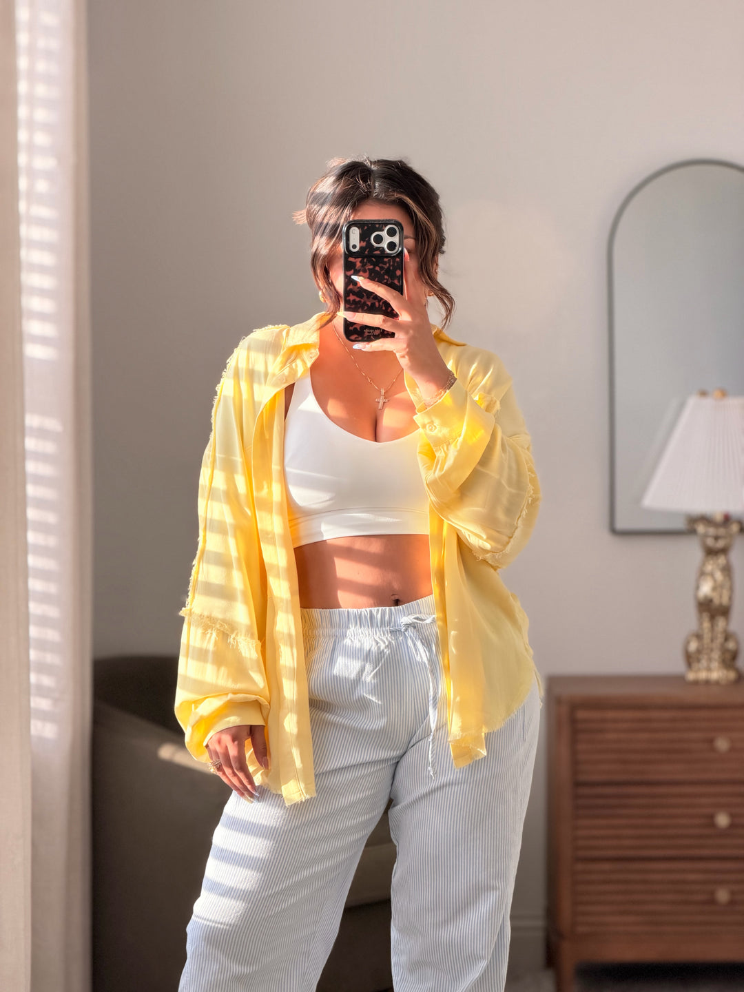 Sunwashed Button Down