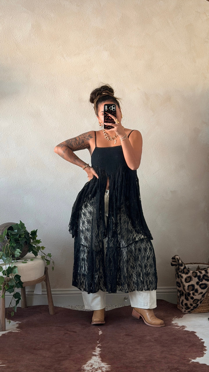 Daydream Lace Maxi – Midnight
