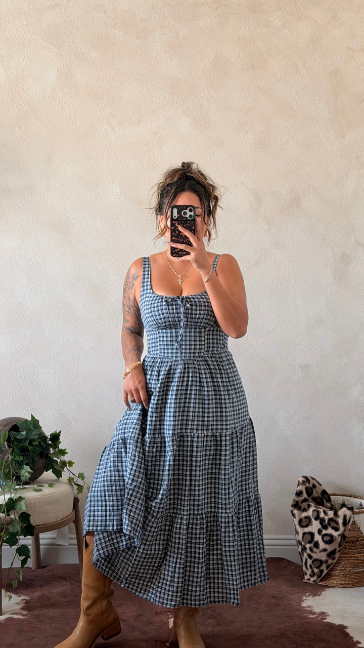 Prairie Blue Dress