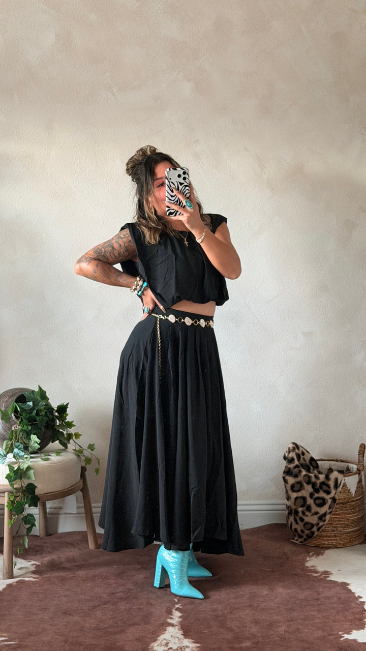 Western Affair Set - Black