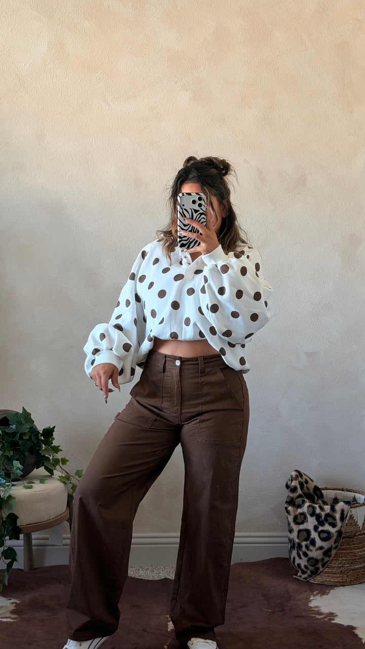 Cowgirl Dots Pullover