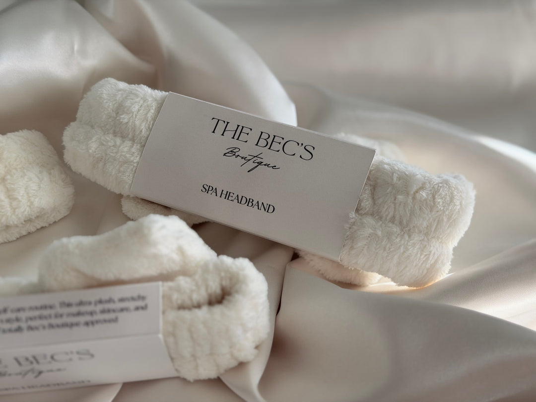 Soft Ivory Spa Headband