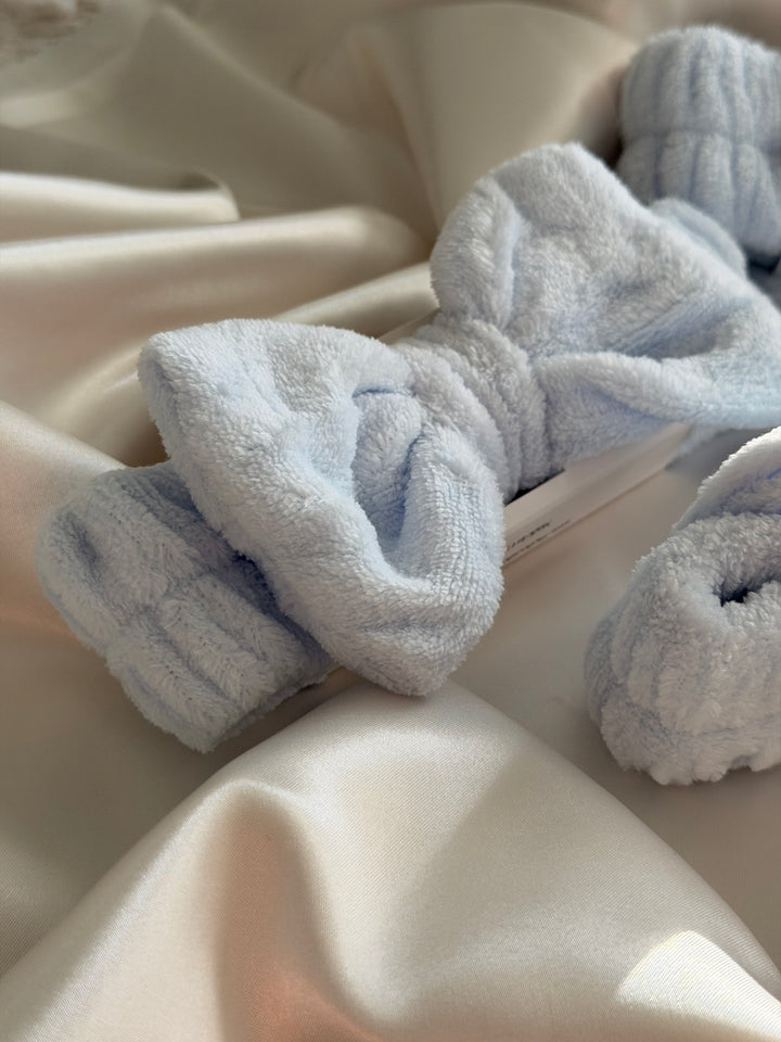 Soft Blue Spa Headband