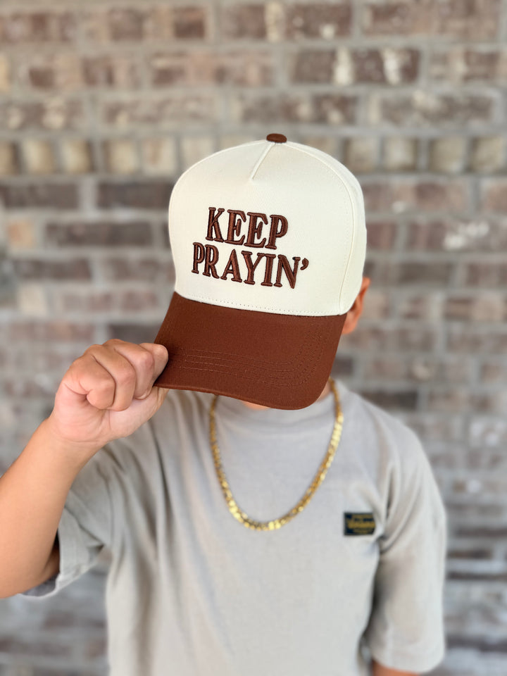 Keep Prayin’ Mini Trucker
