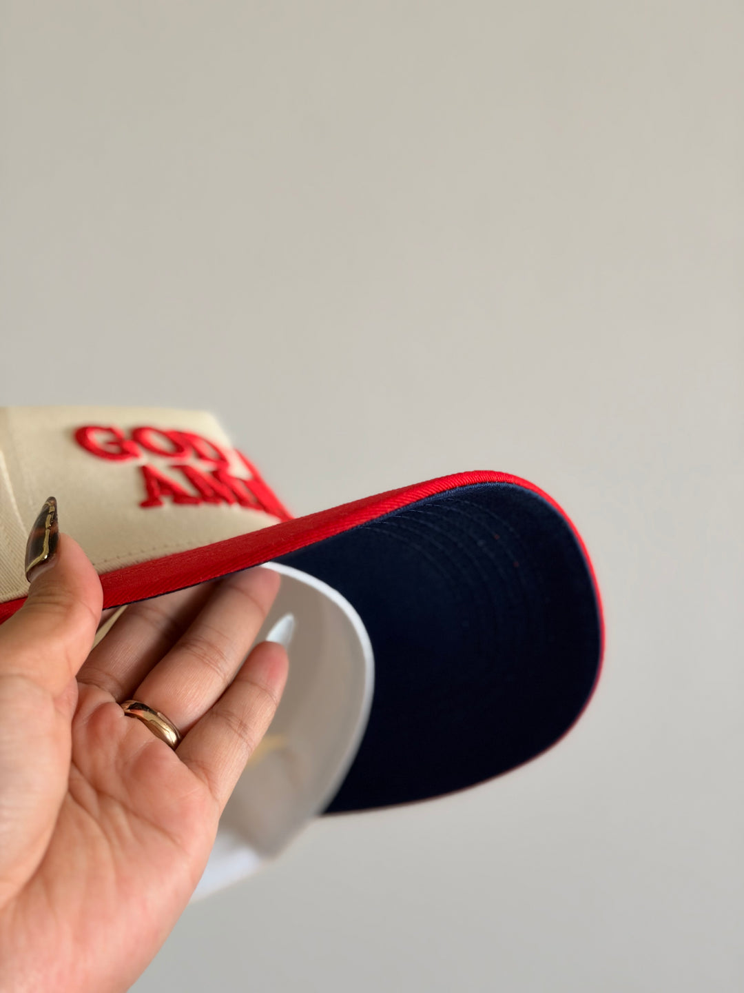 God Bless America Trucker Hat