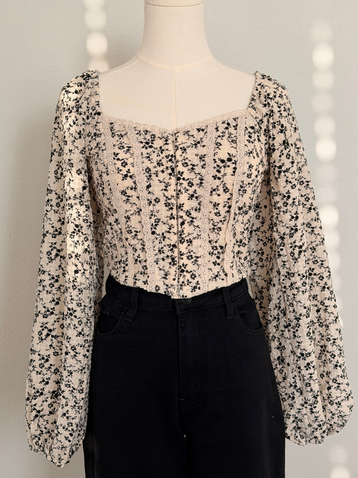 Vintage Bloom Top - Small