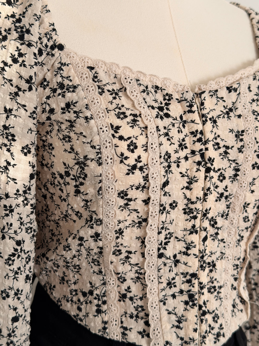 Vintage Bloom Top - Small