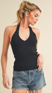 Laryn Knit Halter Top