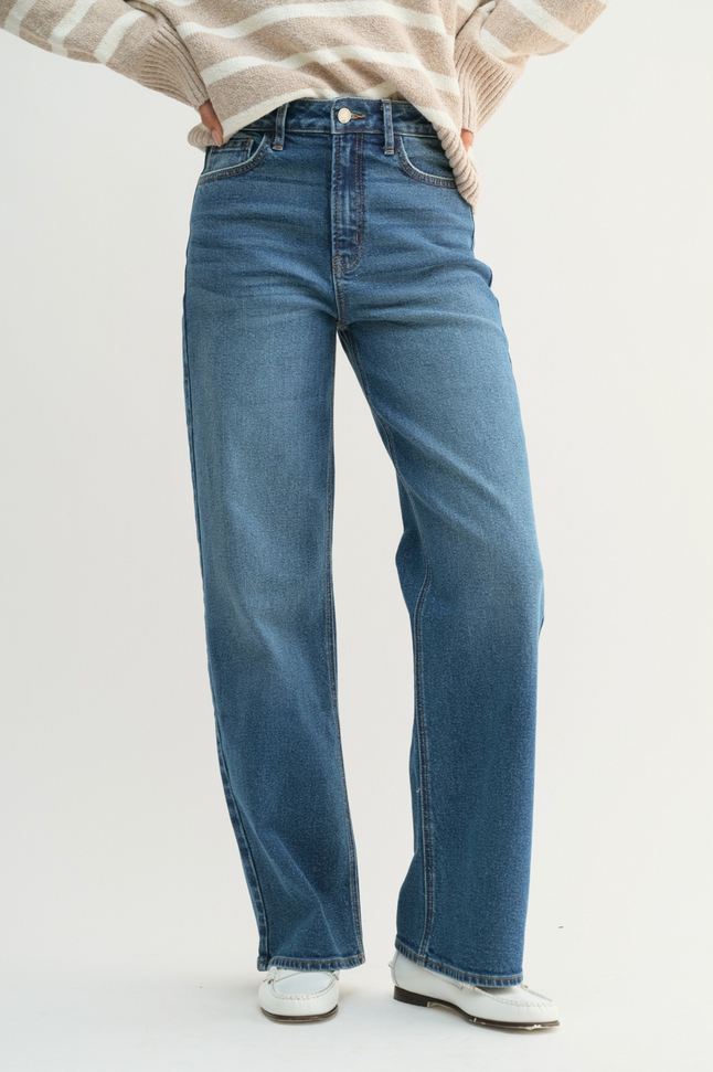 High Rise Full Length Straight