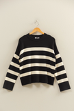 Striped Crew Neck Sweater