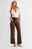 Patch Pocket Wide Leg