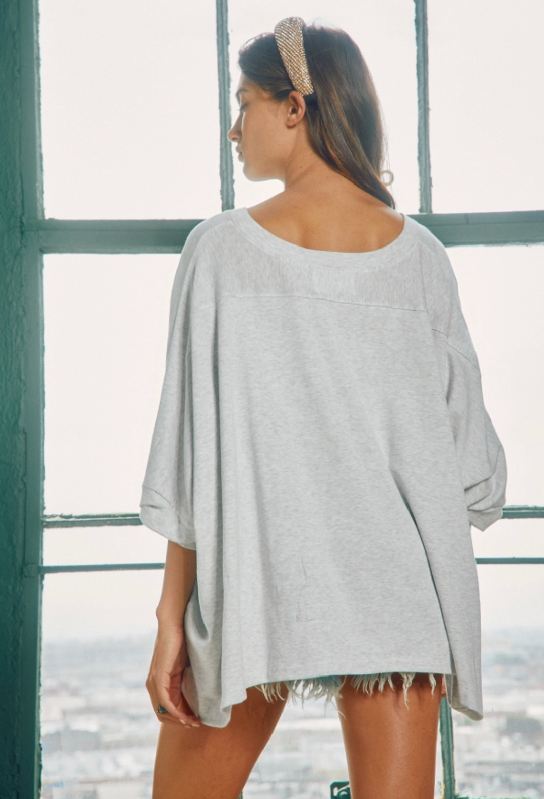 Cloud Drift Oversized Top