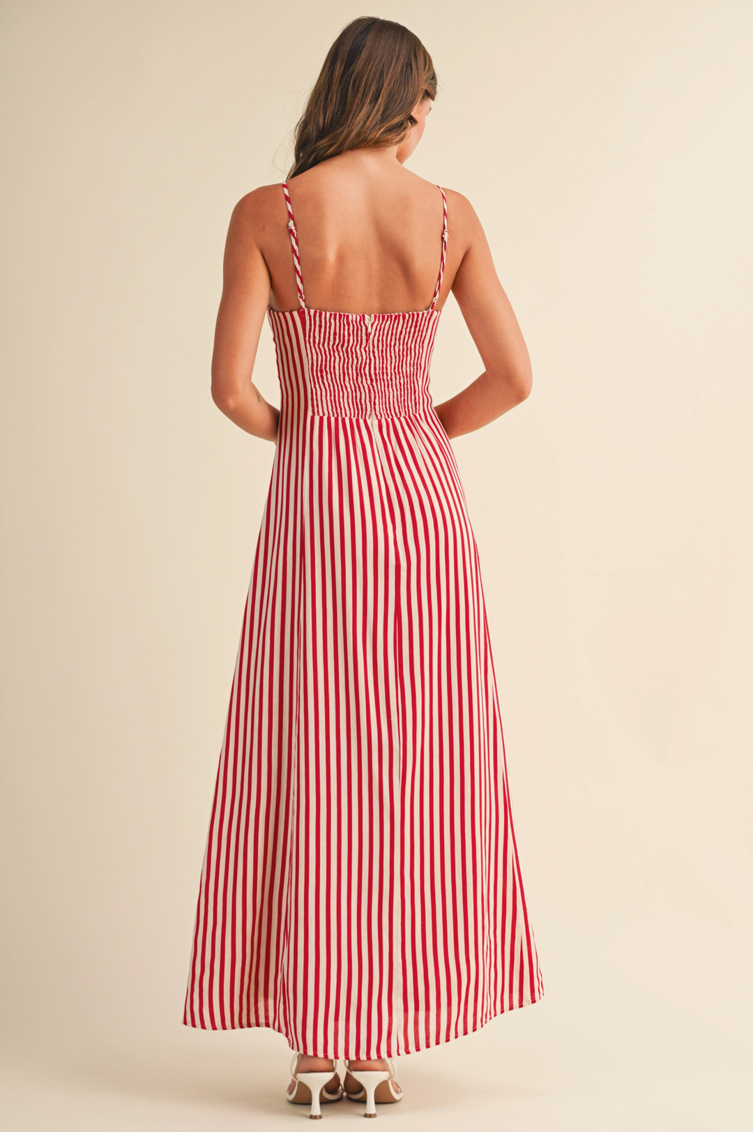 Valentina Stripe Maxi Dress