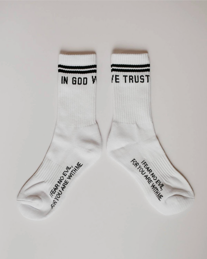 In God We Trust Youth Socks