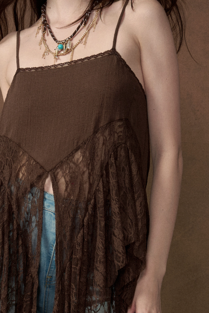 Daydream Lace Maxi – Espresso