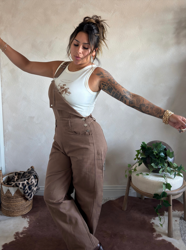 Saddle Up Barrel Overalls