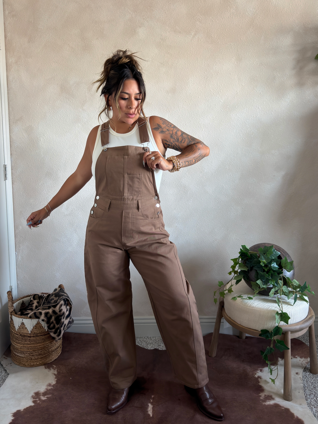 Saddle Up Barrel Overalls
