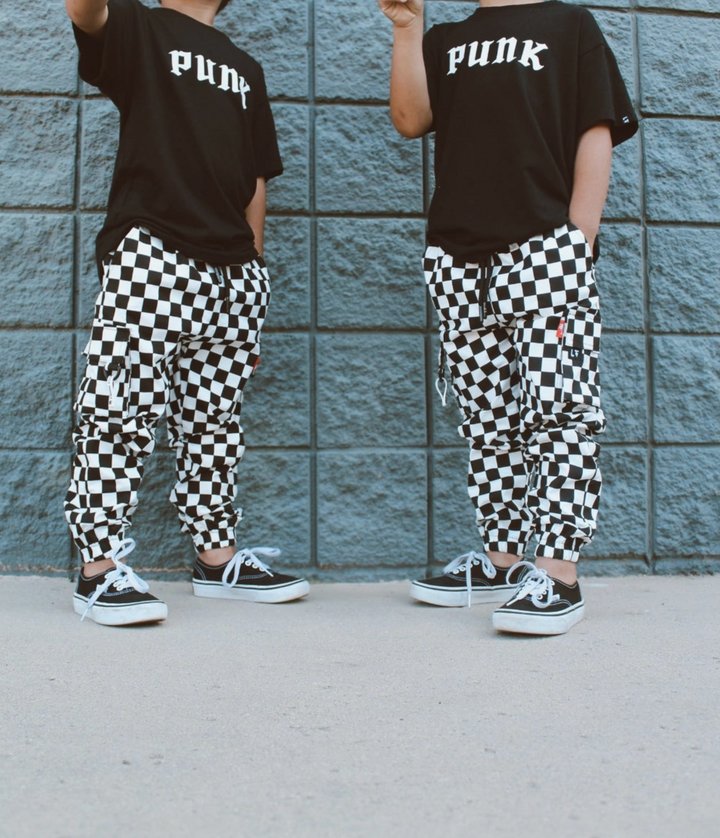 Checkmate Cargo Joggers (PRE-ORDER, ESTIMATED SHIP-OUT DATE: AUGUST 25)