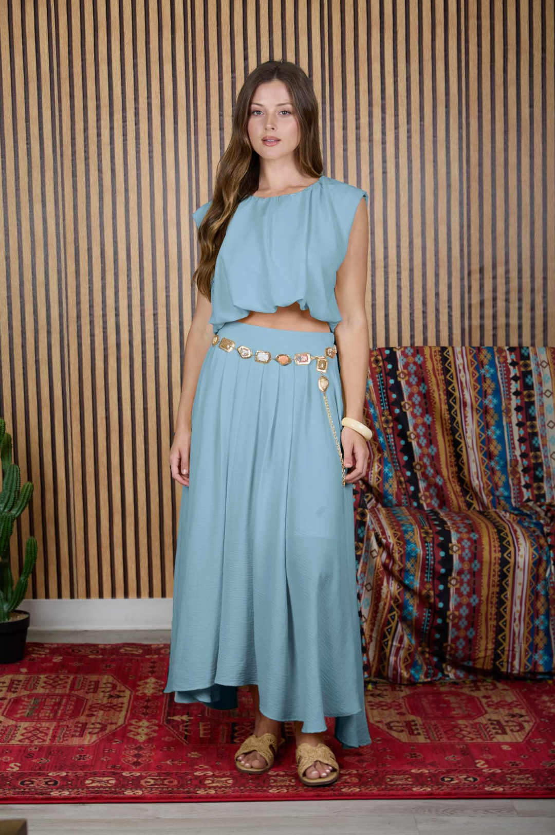Western Affair Set - Teal