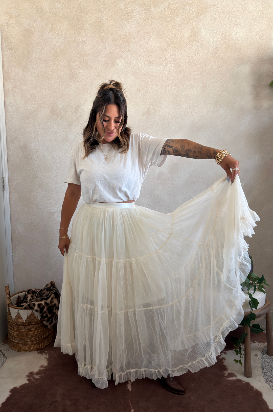 Wildflower Tulle Skirt