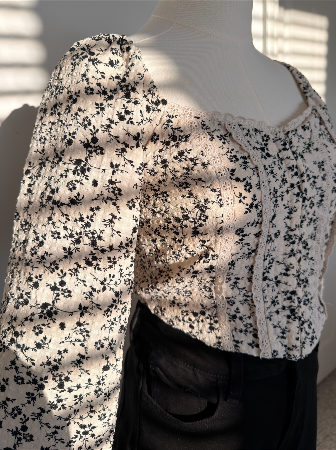 Vintage Bloom Top - Small