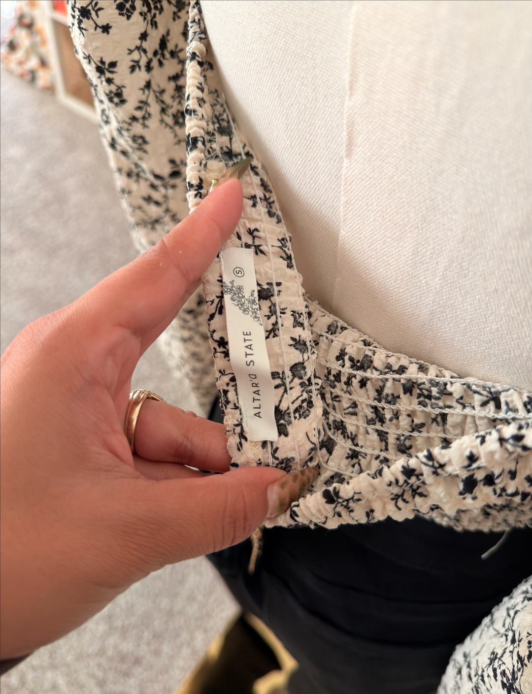 Vintage Bloom Top - Small